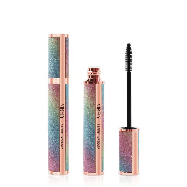 4D Brilliant Starry Sky Waterproof Mascara – Volumizing, Lengthening & Curling Lash Mascara