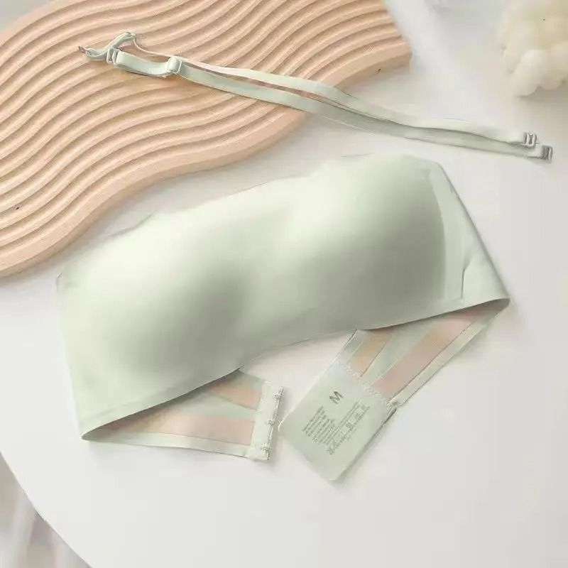 Sexy Seamless Tube Top Bra Invisible Strapless Push Up Wireless Bralette