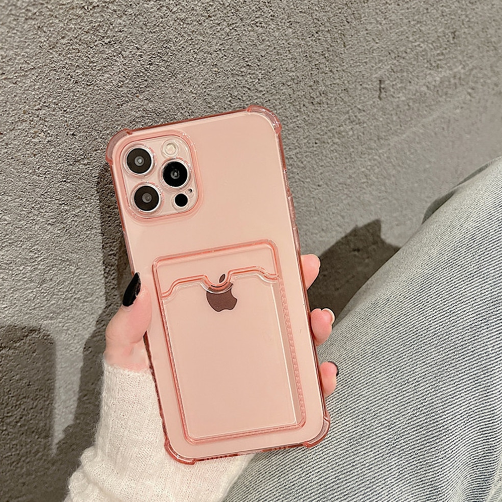 Transparent Silicone Wallet Case