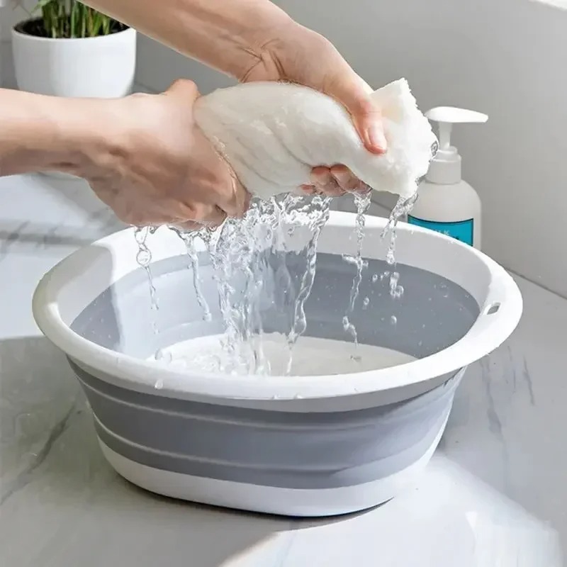 Portable Sink Collapsible Washing Basin for Laundry, Bathing Adults & Babies