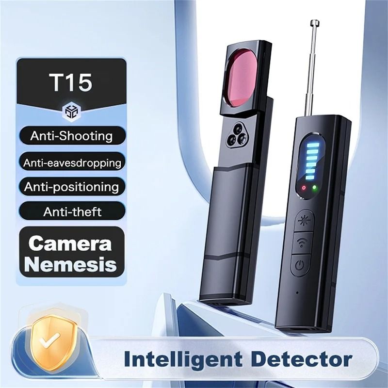 High Sensitivity Wireless Hidden Camera Detector and Advanced Privacy Security Scanner