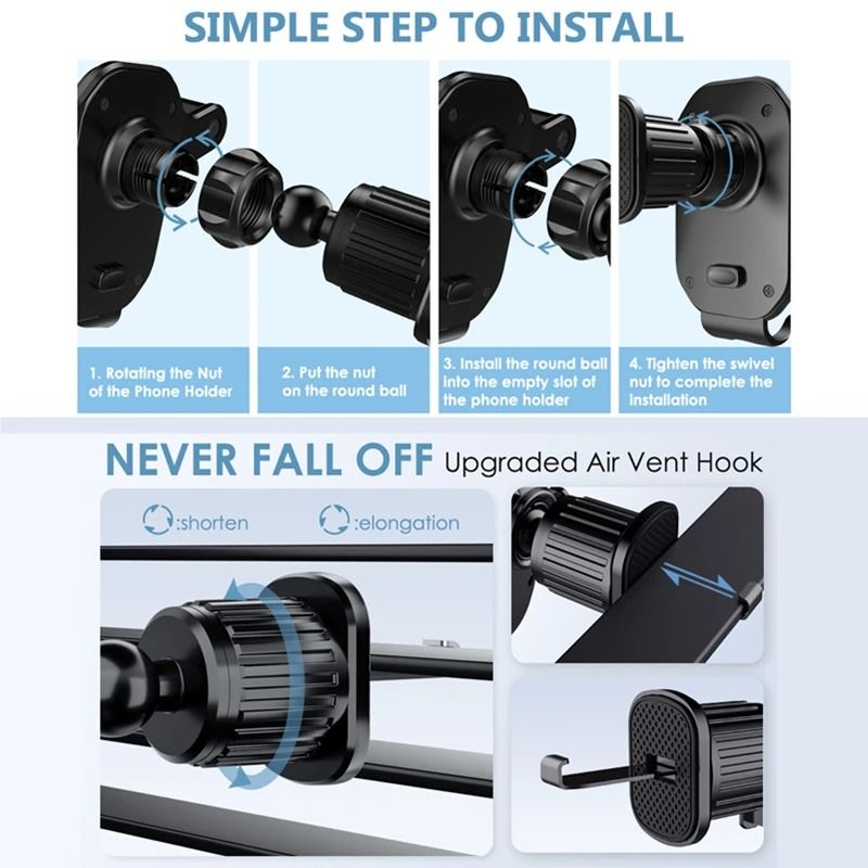 Universal Gravity Auto Air Vent Phone Holder