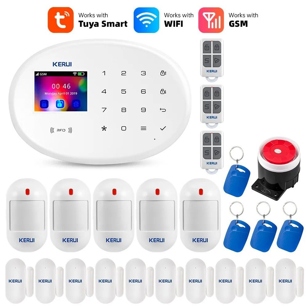 Professional WiFi & GSM Smart Security Command Center