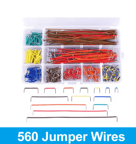 MB-102 Solderless Breadboard Kit – 400/830 Point PCB Board with Jumper Wires for Arduino DIY