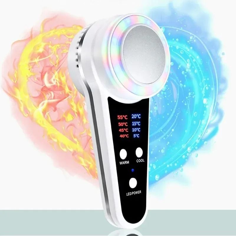 Cryotherapy Face Care Device Hot Cold Hammer Skin Lifting Acne Treatment