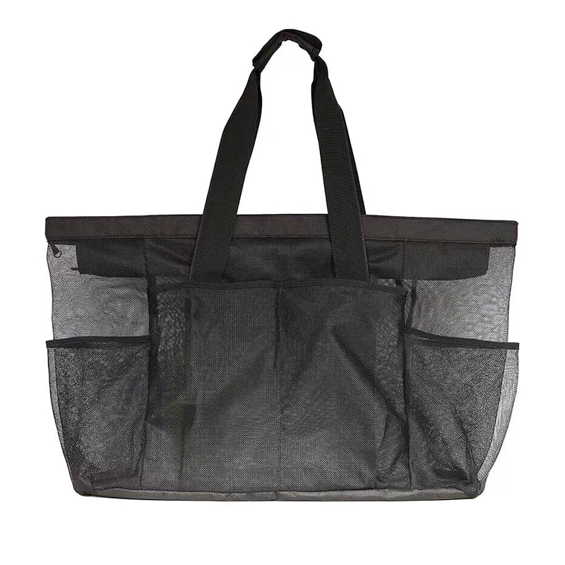 Extra Large Mesh Beach Bag with Pockets Lightweight Foldable Swim and Travel Tote