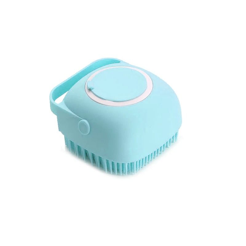 2-in-1 Silicone Pet Bathing Brush & Massager