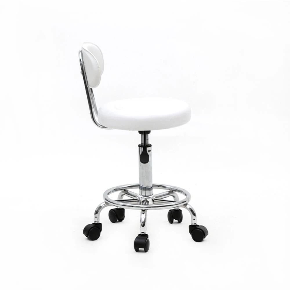 Swivel Salon Stool Chair with Adjustable Hydraulic Height, Massage, Spa, Beauty Seat