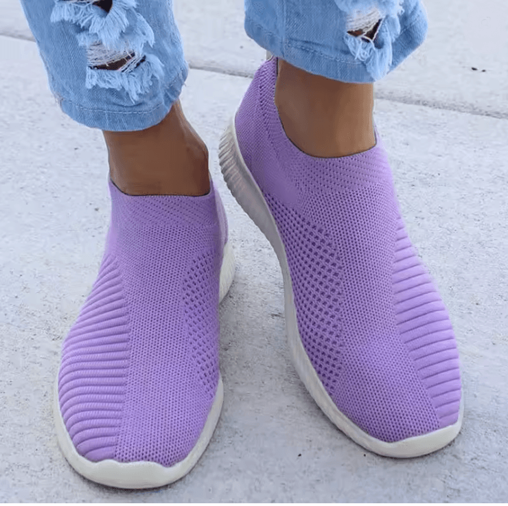 AirEase Breathable Slip On Sneakers for Women