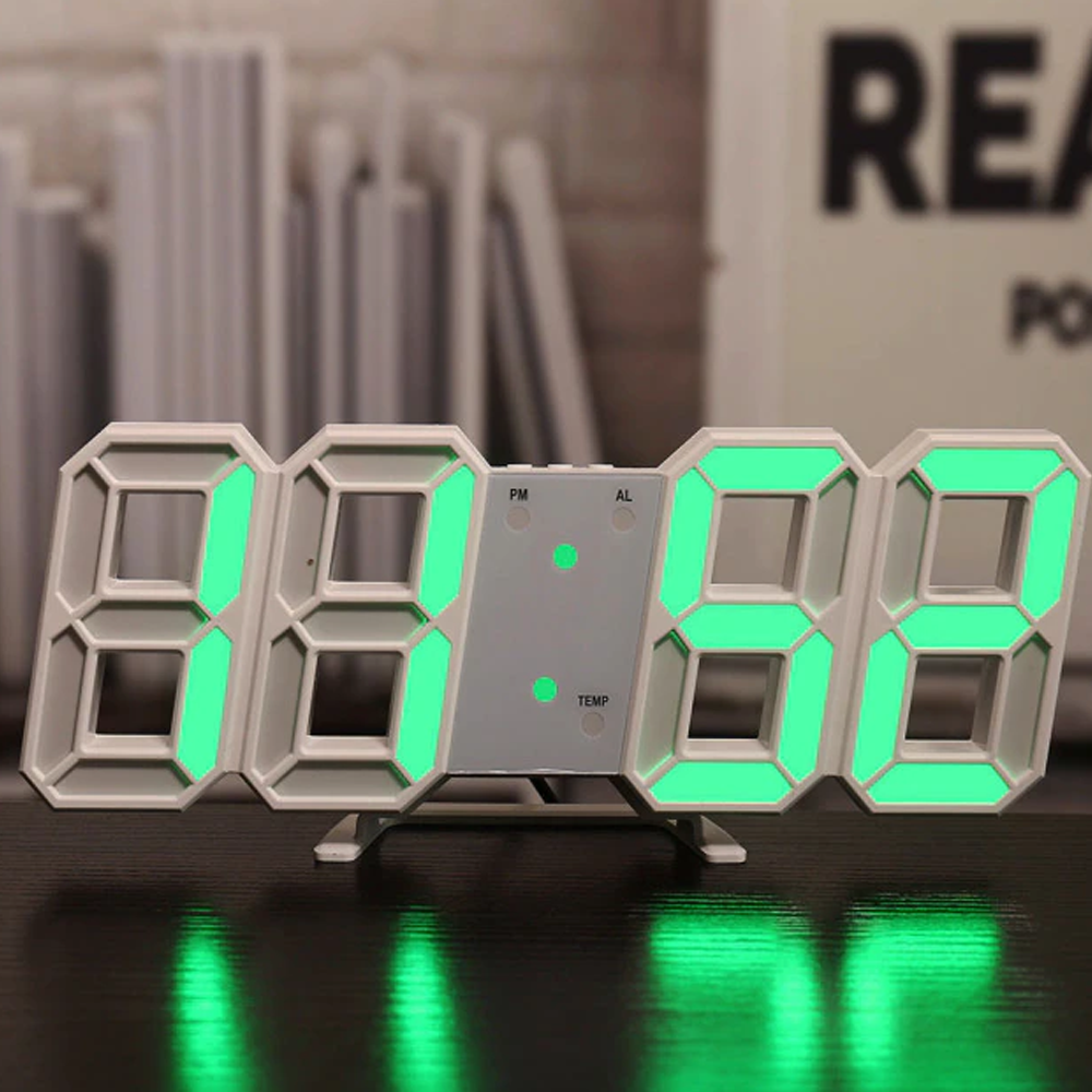 3D Led Digital Clock Limited Edition