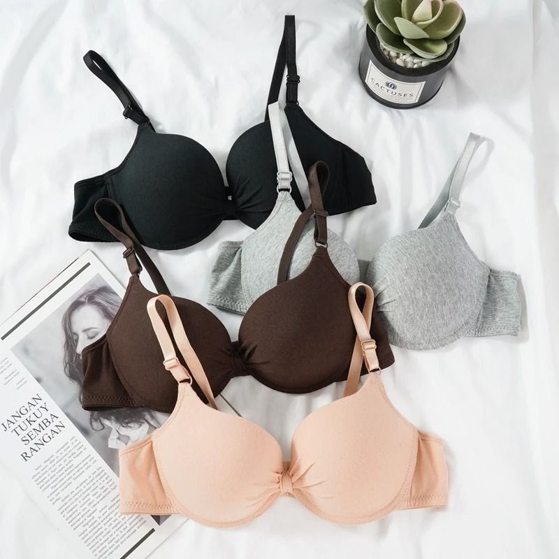 Push Up Deep V Backless Padded Underwire Bra