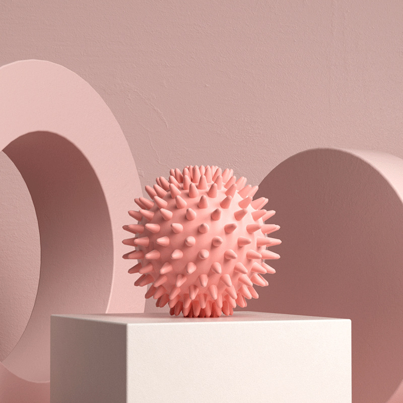 6CM Deep Tissue Massage Ball – Myofascial Release & Pain Relief Spiky Trigger Point Massager