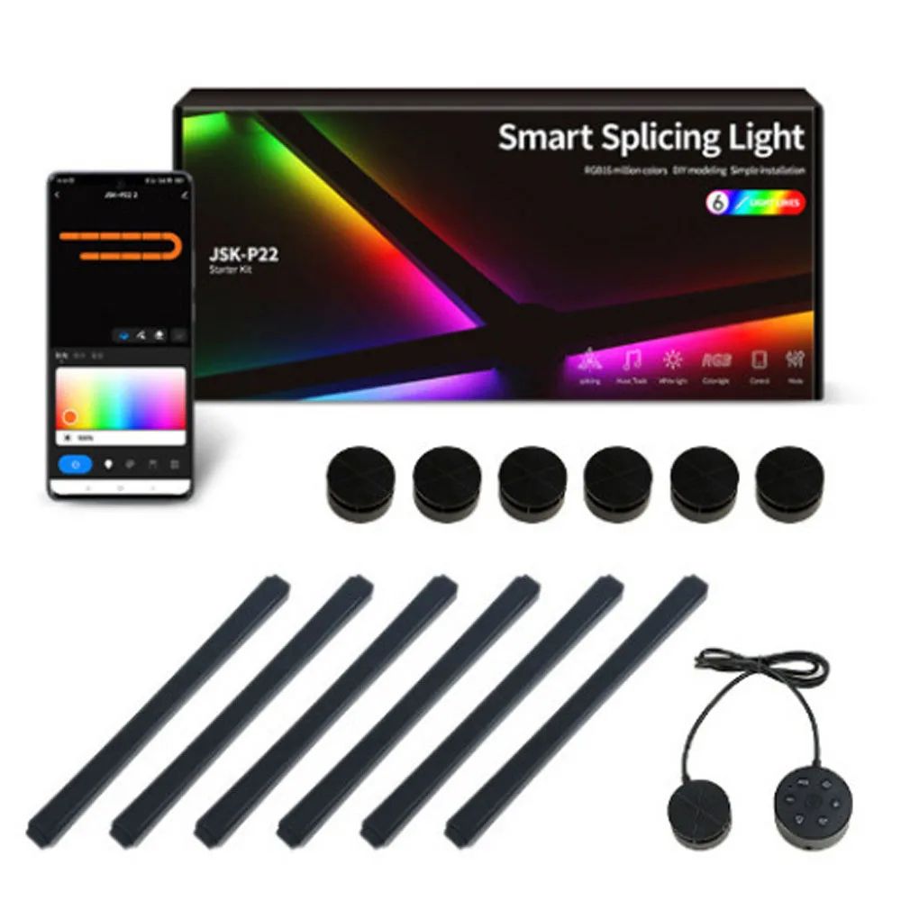 RGB Smart Modular Wall Light Panels