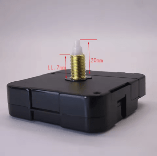 Silent Quartz Clock Mechanism Kit DIY Wall Clock Movement with Long Shaft (31mm)