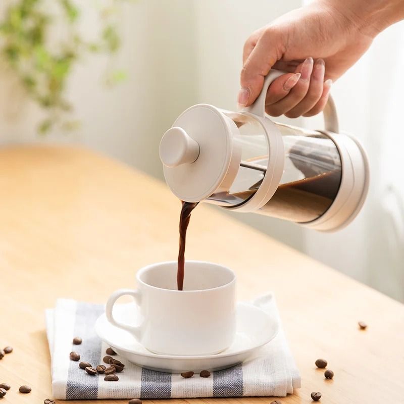 Essential Glass French Press – Multi-Use Coffee & Tea Brewer