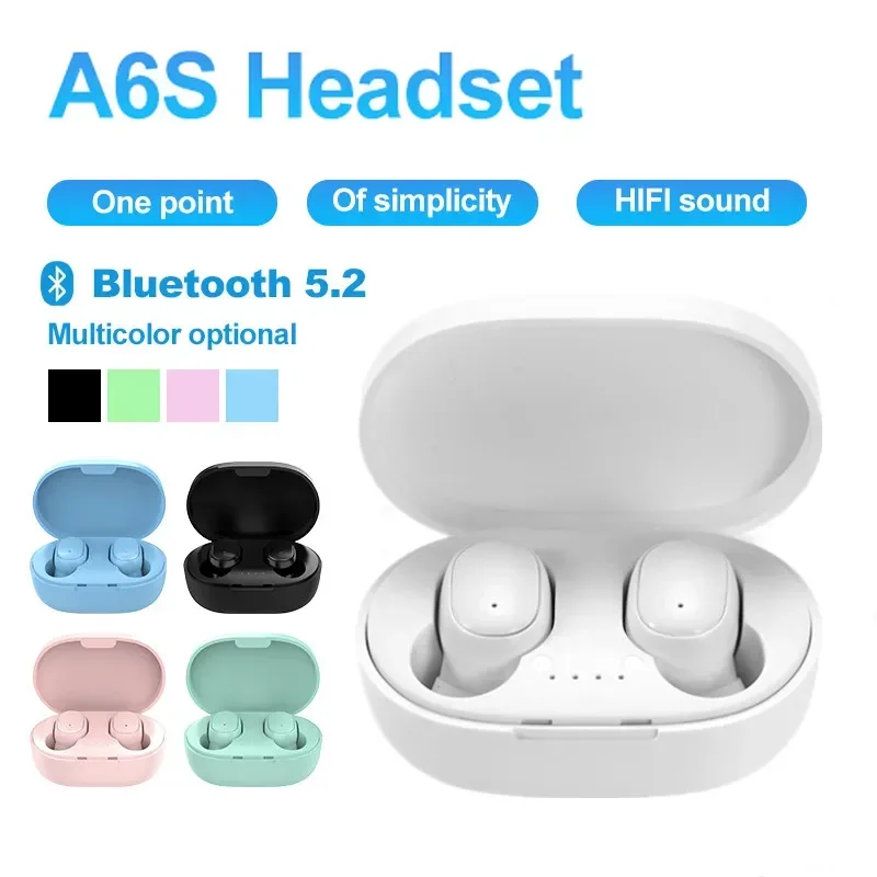 Wireless TWS Bluetooth Earbuds with Mic HiFi Sound Noise Reduction Sport & Gaming Ready