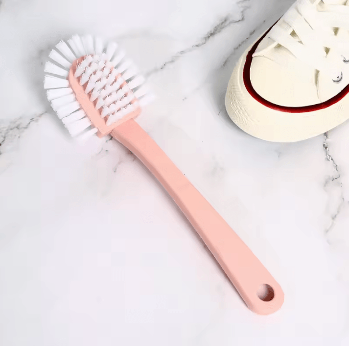 Five-Sided Shoe Cleaning Brush Multi-Function Double-Sided Circular 360-Degree Decontamination Household Shoe Care Tool