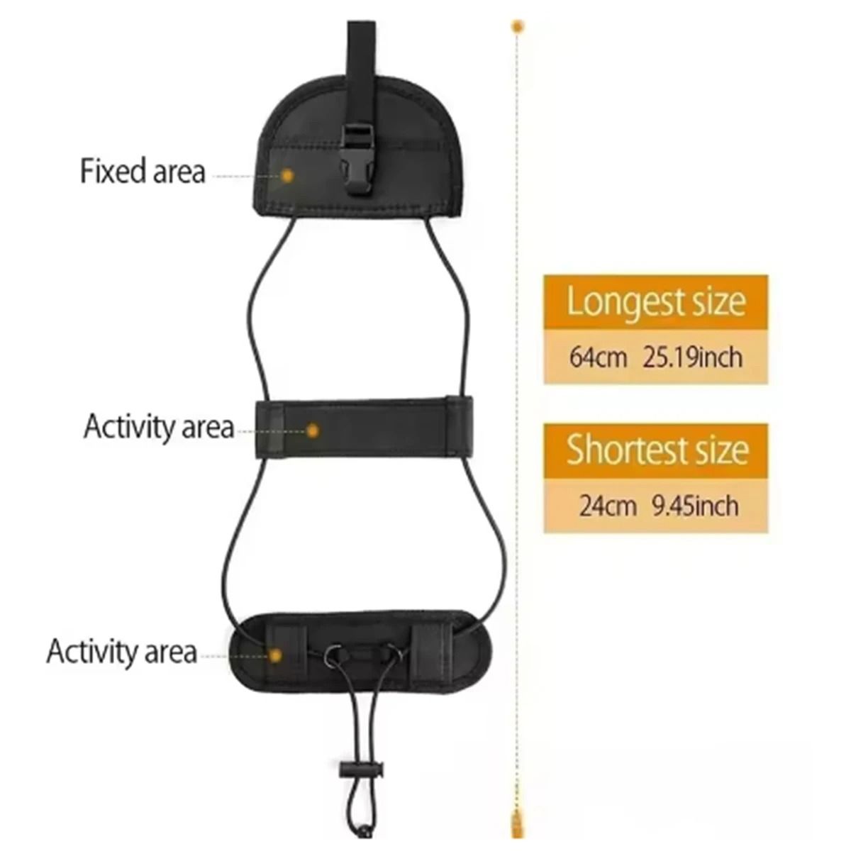 Heavy-Duty Nylon Cargo Tie-Down Luggage Lash Strap
