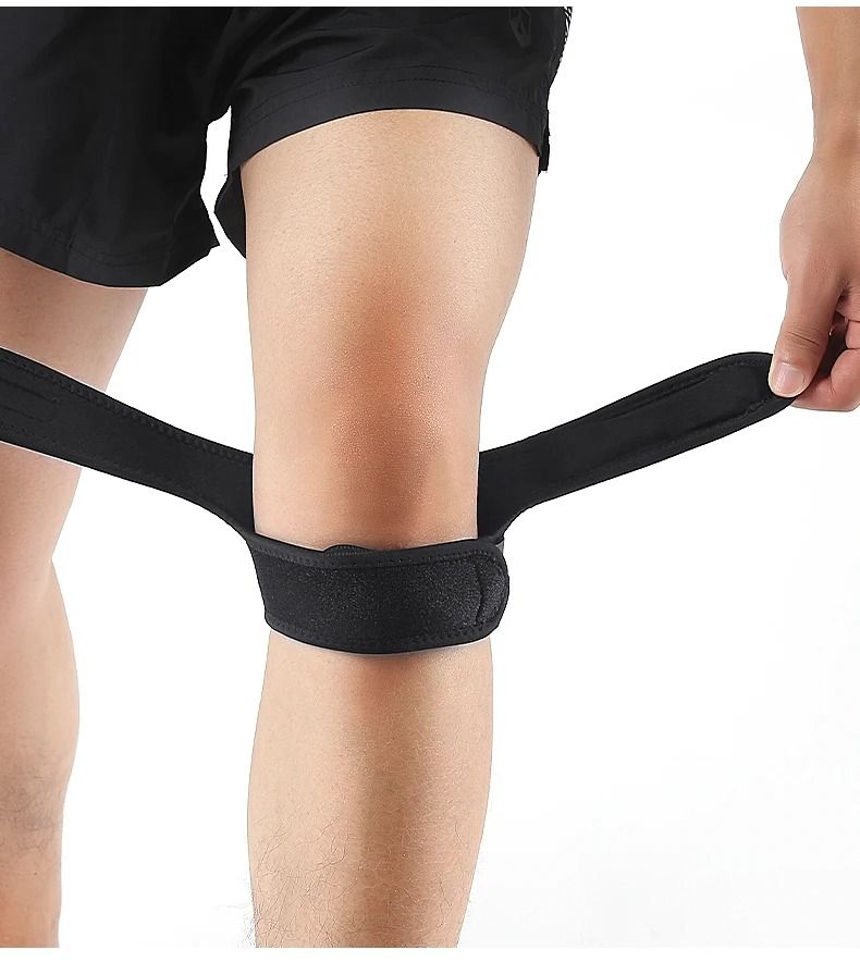 Pressurized Knee Support Wrap – Adjustable Elastic Bandage Brace for Sports & Recovery