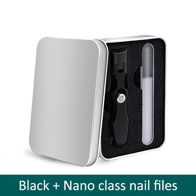 Ultra Sharp Stainless Steel Nail Clippers with Nail File