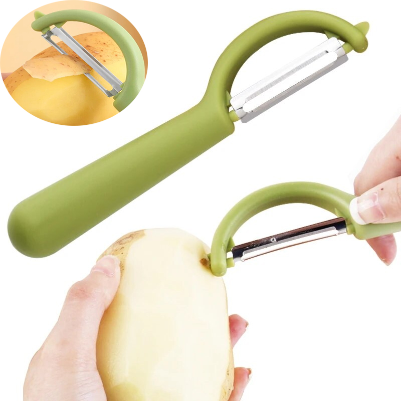 Stainless Steel Vegetable Peeler Fast Manual Potato and Fruit Peeler Tool for Easy Cutting