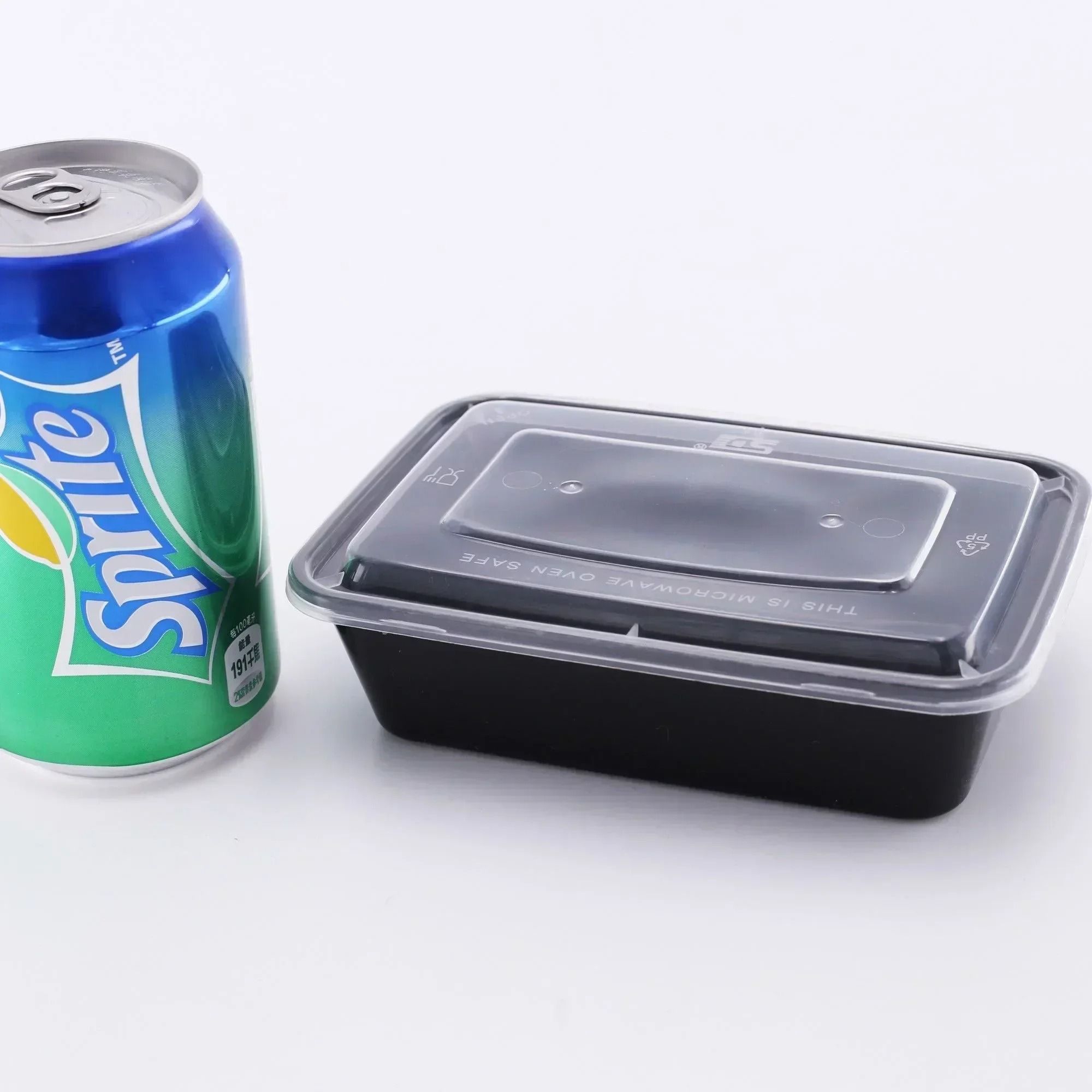1000ml Heavy-Duty Disposable Lunch Boxes – 20-Piece Microwave-Safe Meal Prep Set