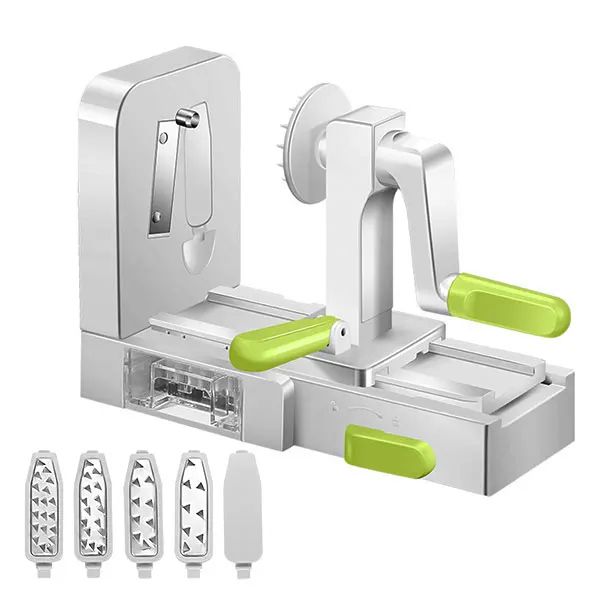 5-Blade Vegetable Spiralizer – Zucchini Noodle Maker & Veggie Pasta Slicer