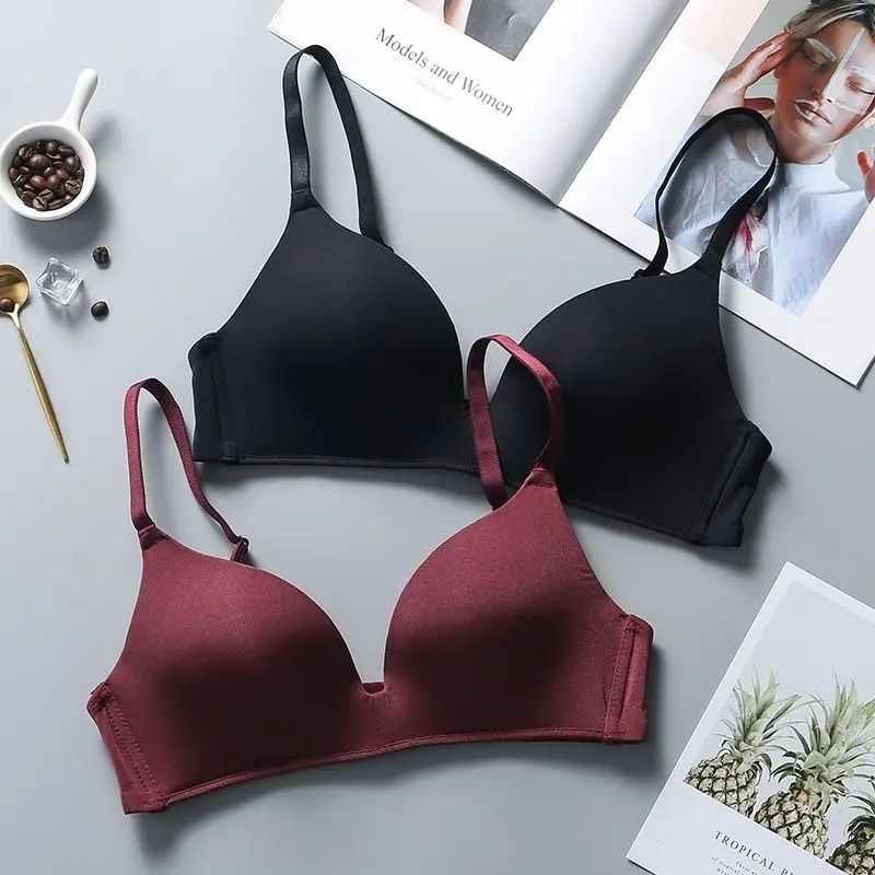 Ultra-Thin Sexy Ice Silk Wireless Bra
