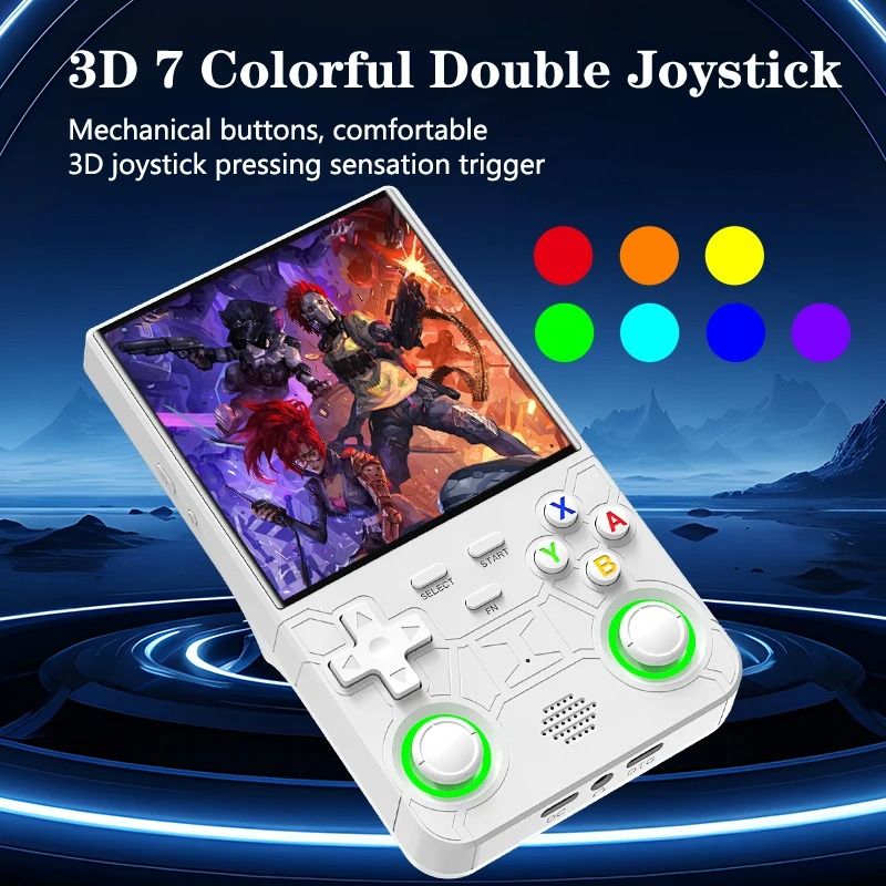 R36 Ultra Retro Handheld Game Console with 4 Inch Screen and Open Source Linux System