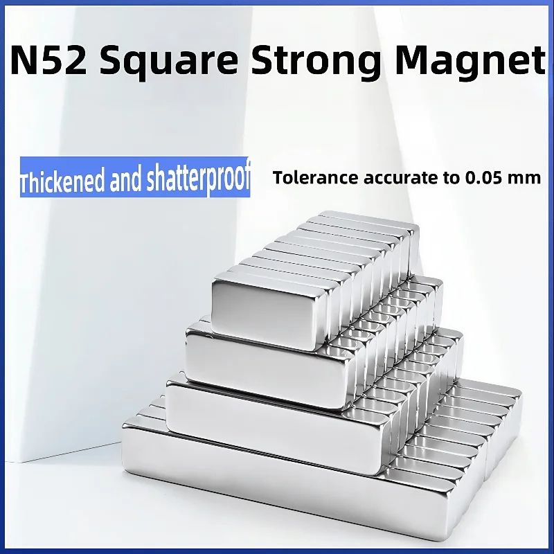 N52 Strong Neodymium Square Magnet Set