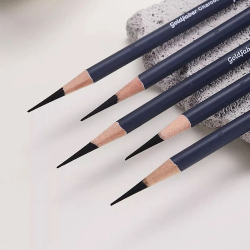 Faber-Castell Goldfaber Professional Sketching Charcoal Pencils - Artisan Grade