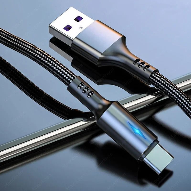 5A High Current Quick Charge USB Charging and Data Cable