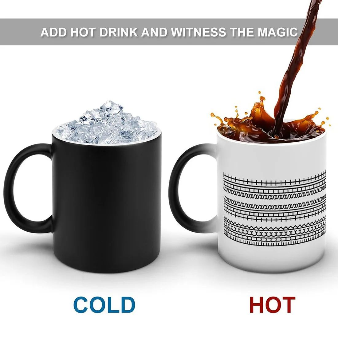 Magic Heat Reveal Coffee Mug