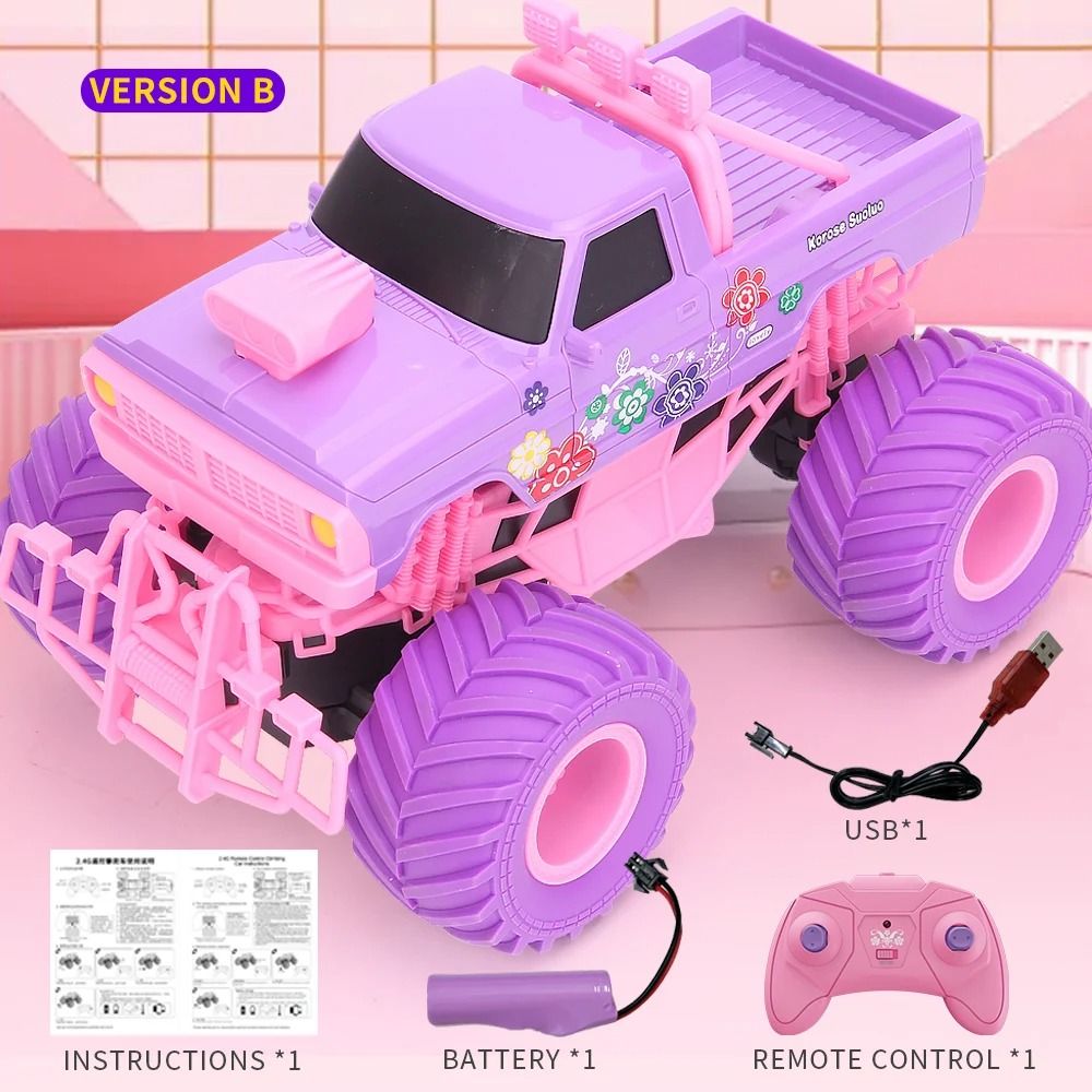Amphibious RC Car Remote Control Stunt Vehicle Double Sided Flip 4WD Drift Off Road Toy
