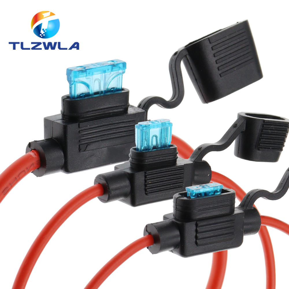Waterproof Mini Auto Fuse Holder with Car Blade Fuses