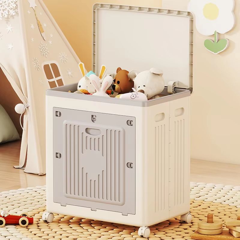 22.83 inches Foldable Storage Bin With Wheels