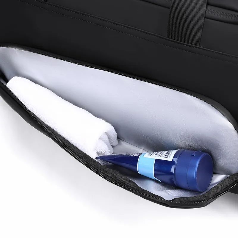 Large Capacity Gym Travel Duffel Bag with Shoe Compartment