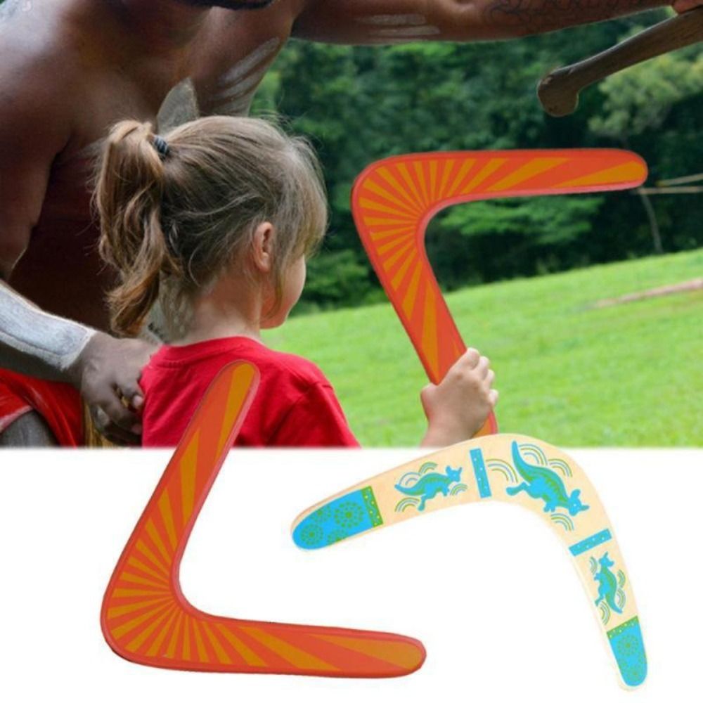 High Performance Boomerang Flying Disc Outdoor Game for Kids and Family Fun