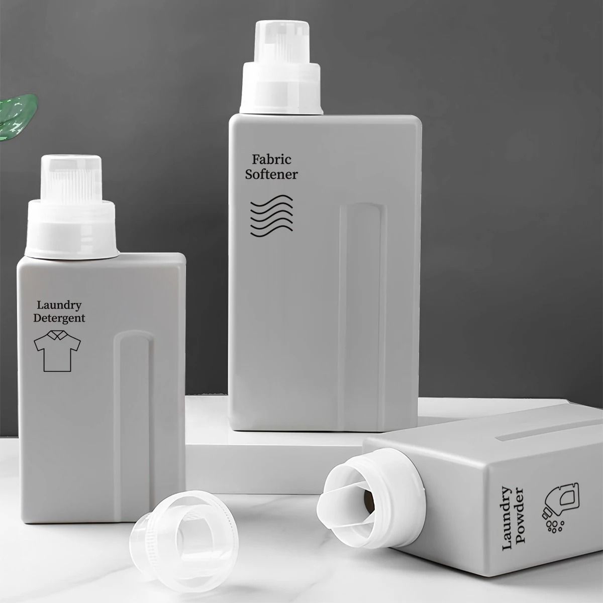 Laundry Detergent Dispenser – Refillable Storage Canister