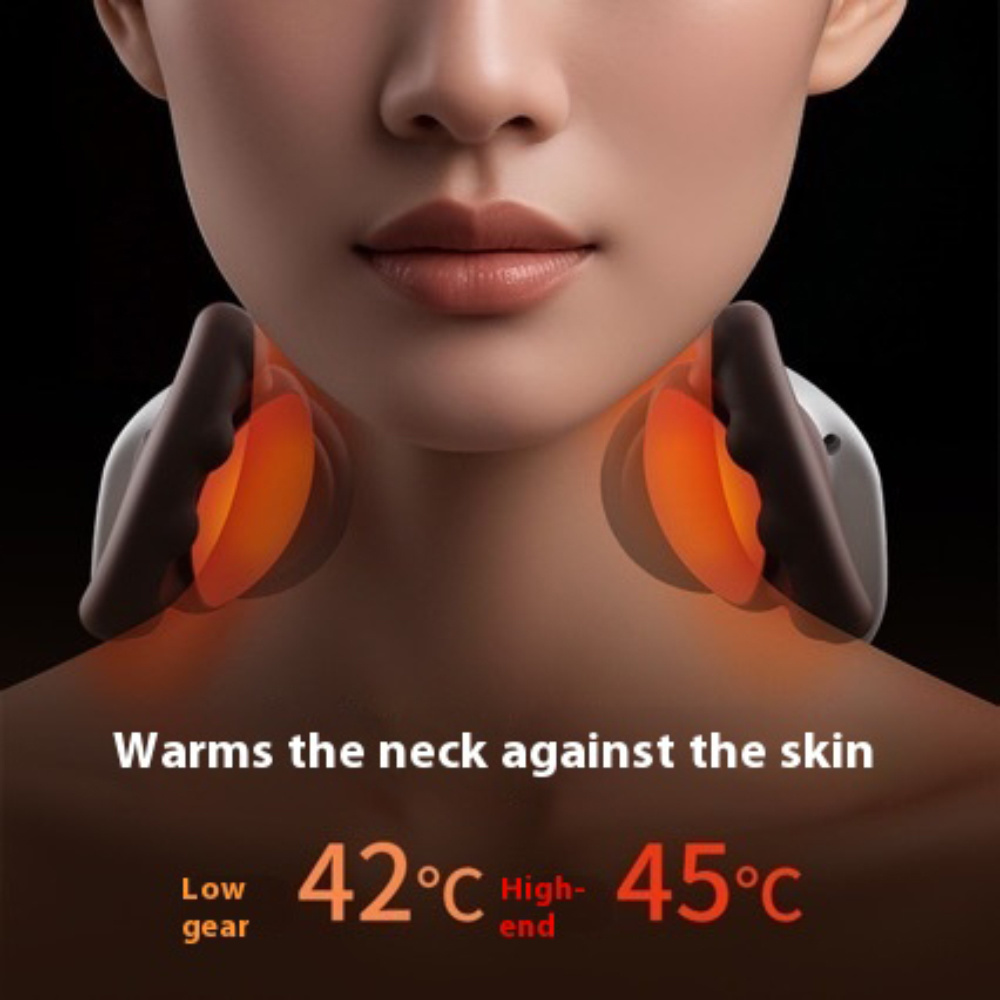 Cervical Spine Kneading Relax Muscles, Wireless Electric Deep Tissue Neck and Shoulder Massager, Back Massager Pillow