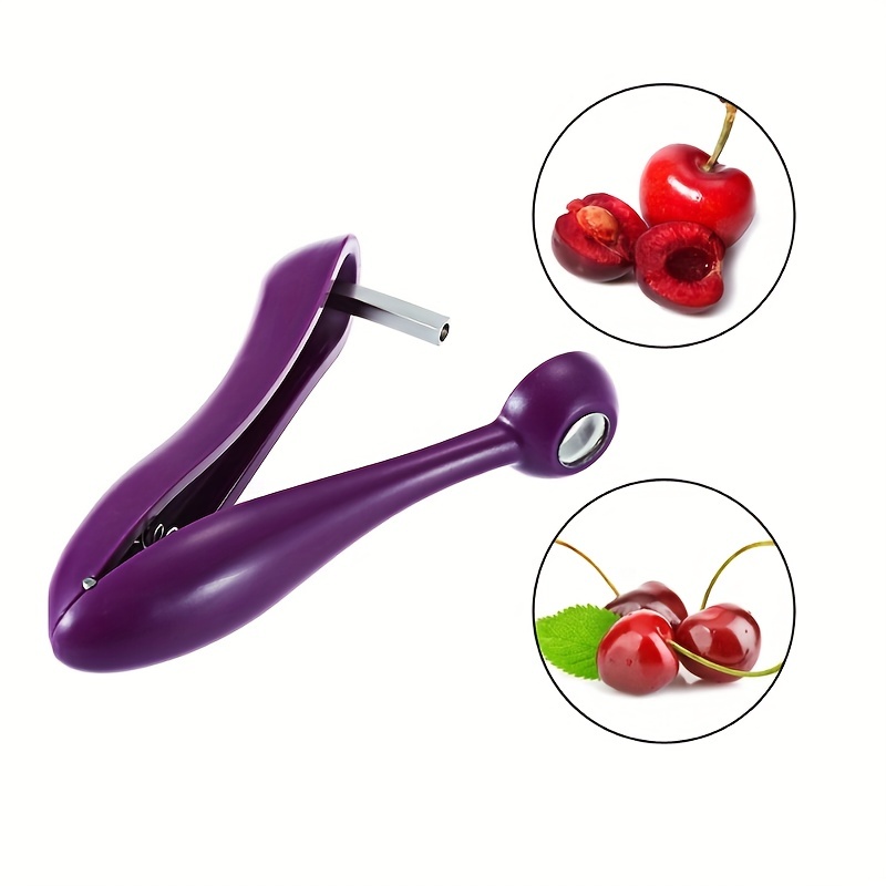 Portable Cherry Fruit Pitter Remover Tool Effortlessly Remove Pits from Cherries, Olives, and Other Fruits & Vegetable