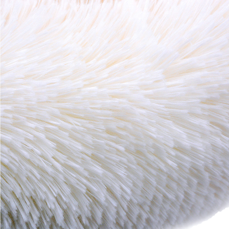 Dog Plush Pet Bed with Winter Thickened Pad and Removable Sleeping Sofa Pad
