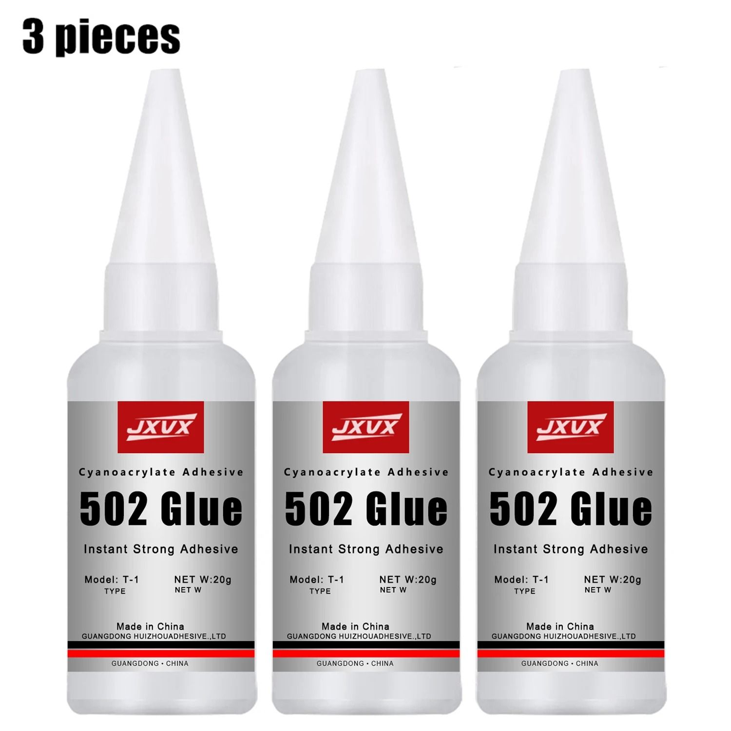 JXVX 502 Industrial-Strength Instant Super Glue