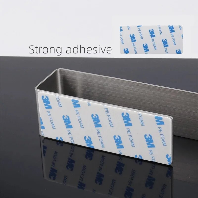 Self-Adhesive Towel Rack No Drilling Bathroom & Kitchen Towel Holder