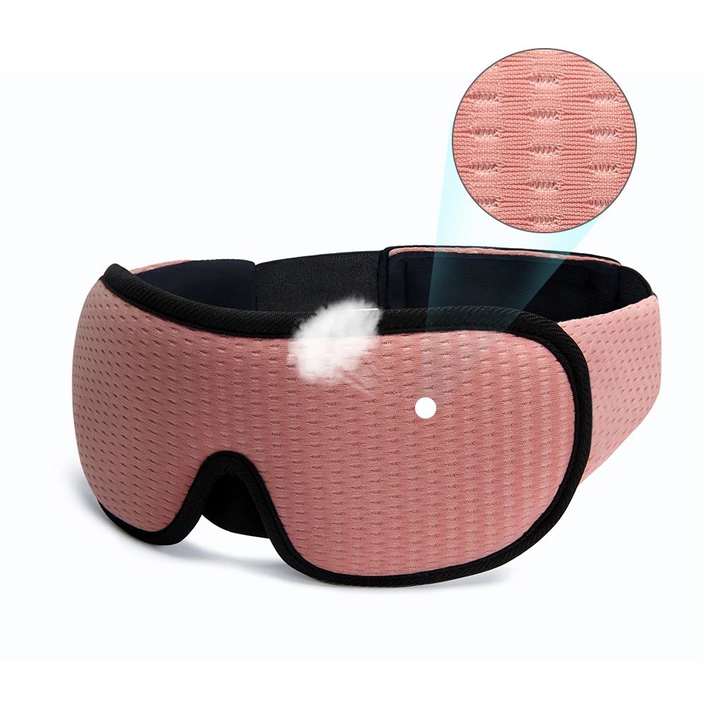 3D Contoured Light Blocking Sleep Mask