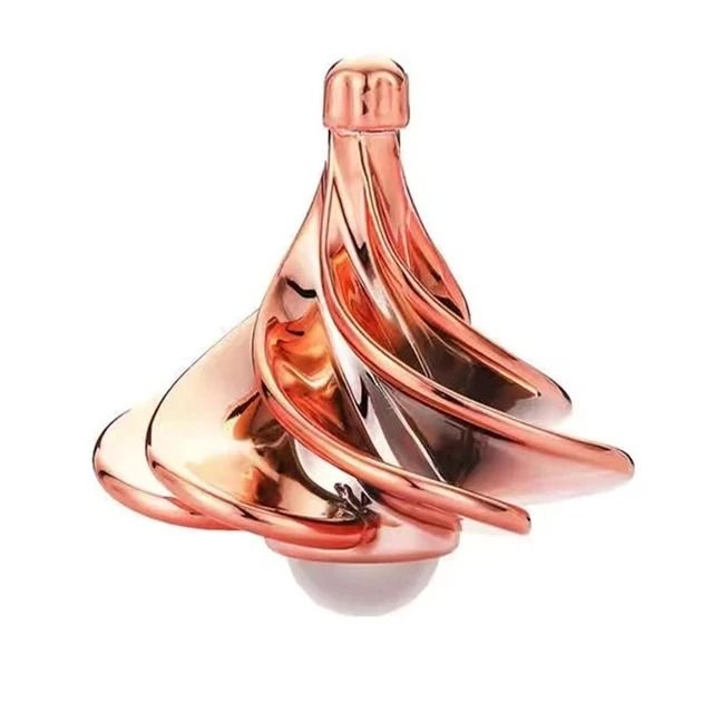 Funny Desk Wind Blowing Toy Rotating Kinetic Spinner Stress Relief Toy