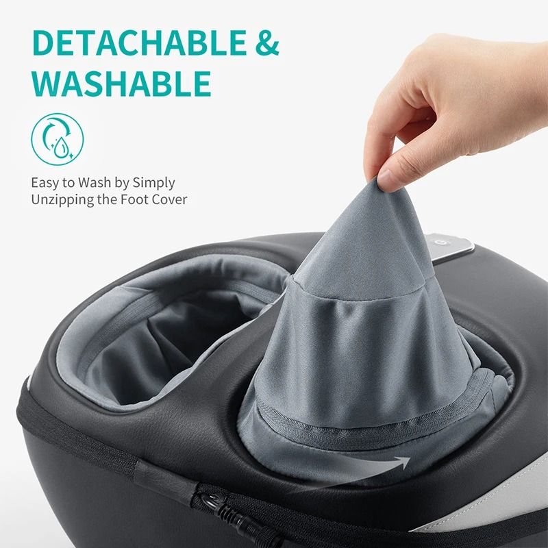 Shiatsu Foot Massager with Soothing Heat and Air Compression