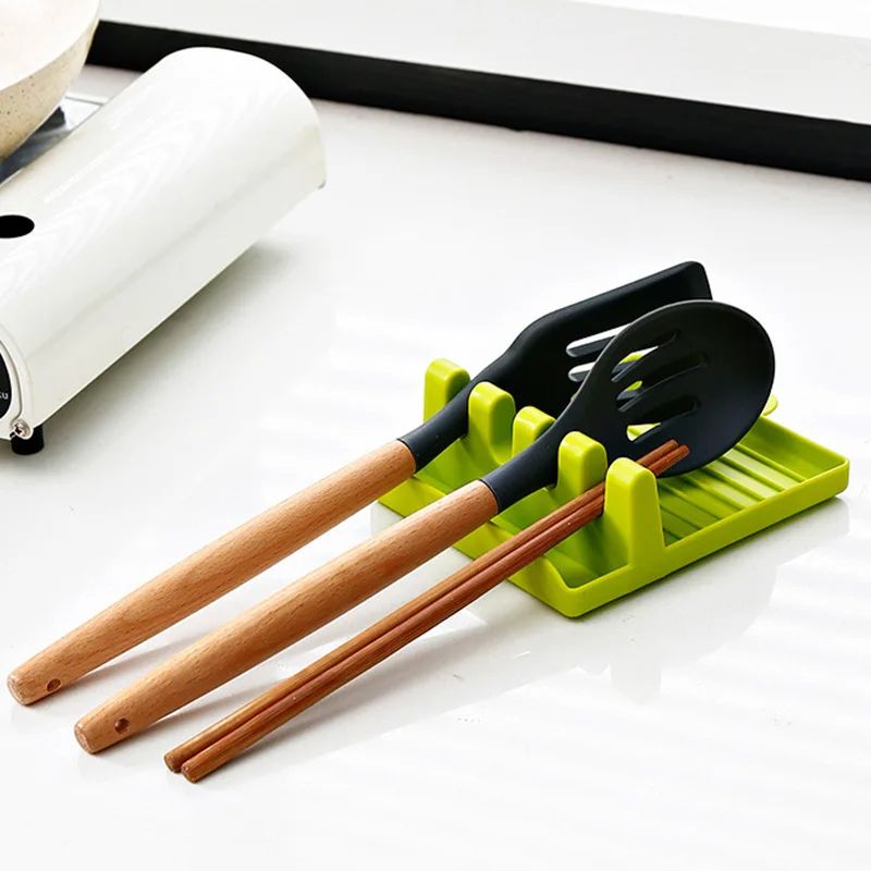 Non Slip Kitchen Utensil Holder Rack