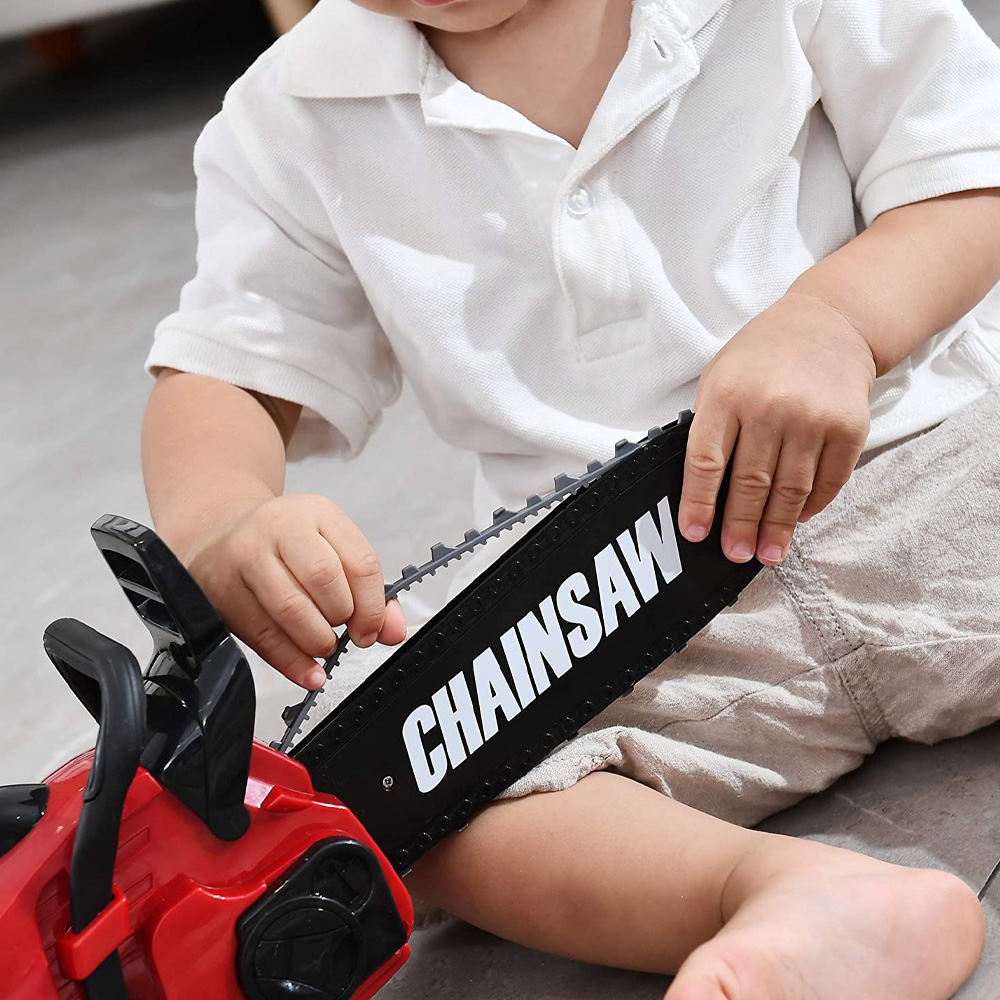 Toy Chainsaw For Kids With Realistic Sounds