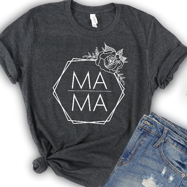 Mama Shirt Trendy Mom Life T Shirt Cool Mom Gift